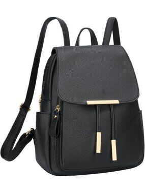 Trendy Leather Backpack Purse for Women | Stylish Shoulder Travel Daypack Bag